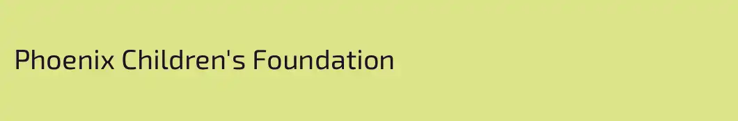 Phoenix Children's Foundation